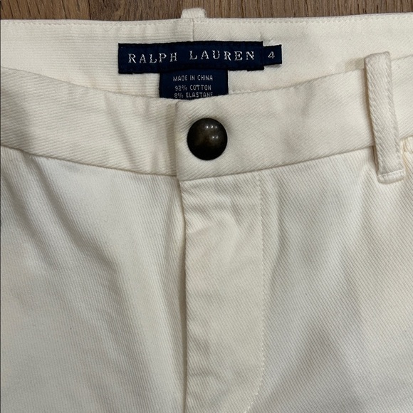 Ralph Lauren Cream Riding Pants. Size 4 - Picture 2 of 4